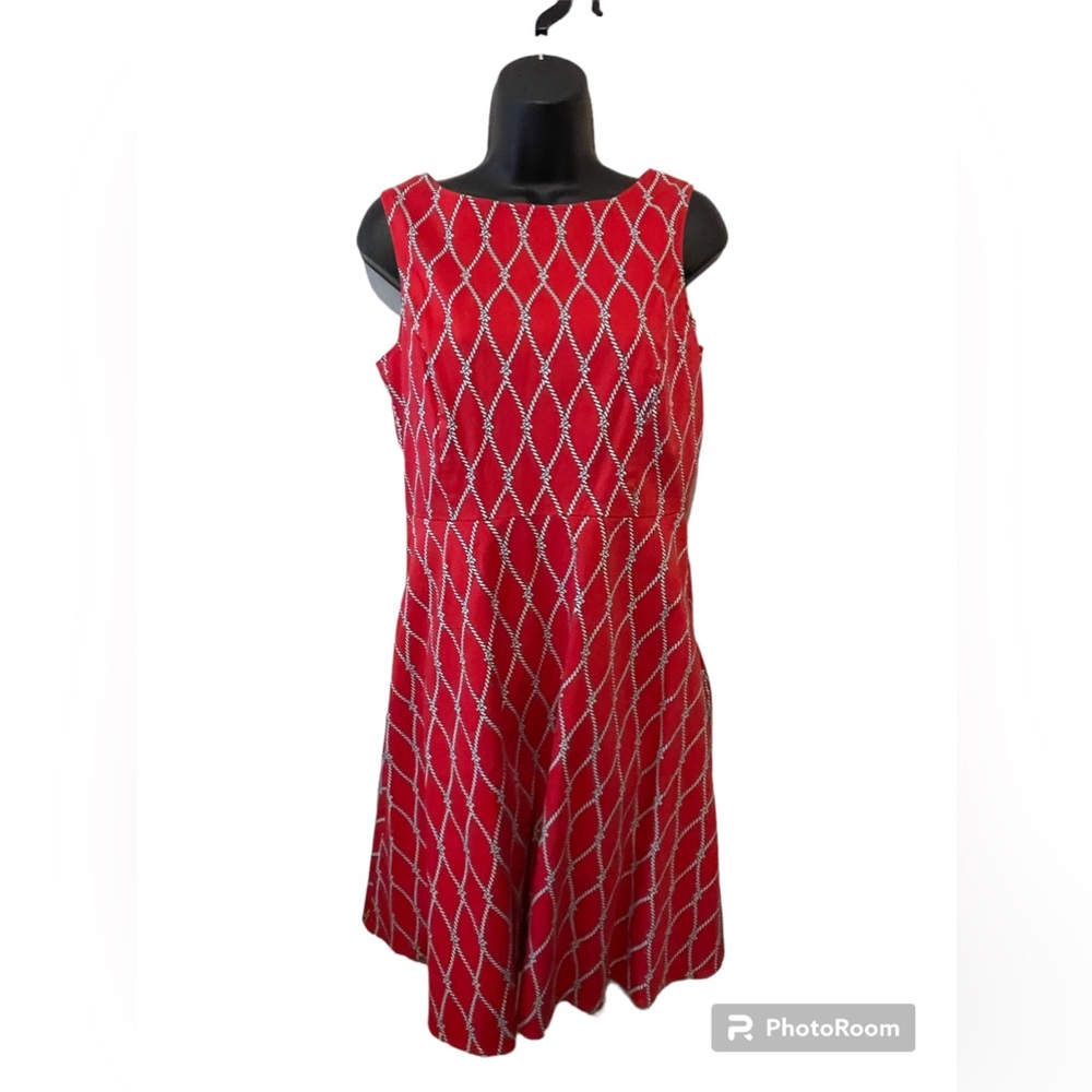 Talbots Red dress 10p